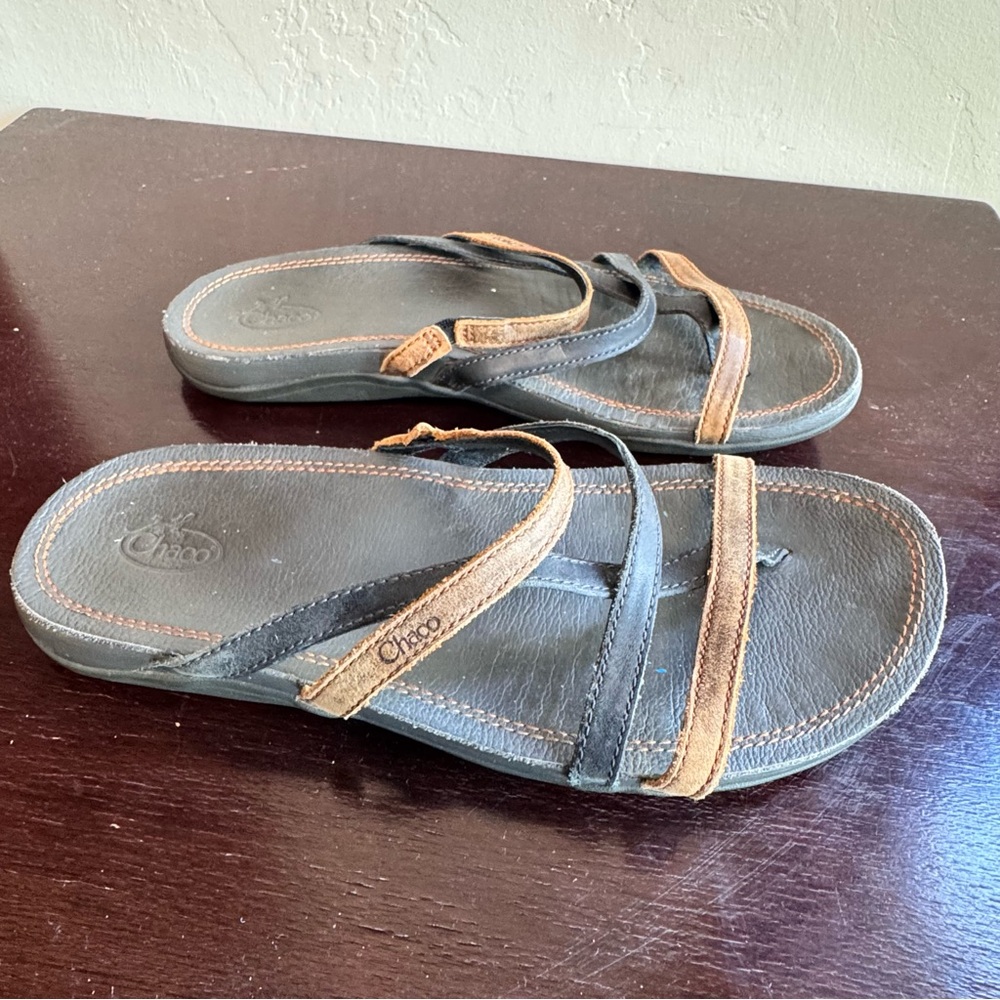 Chaco Cordova Strappy Leather Sandals Size 7